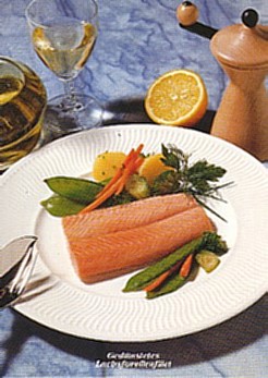 Ged&uuml;nstetes Forellenfilet
